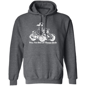 Yes, I'm One of Those Girls - Can-Am Rider Hoodie