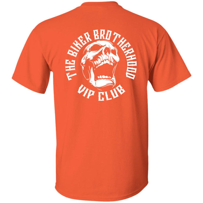 Biker Brotherhood VIP Club Logo Safety Tee - Back Logo