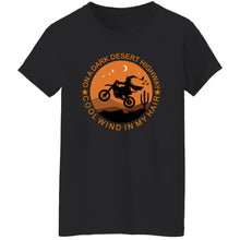 Load image into Gallery viewer, Dark Desert Highway Biker Witch Ladies Fit Tee