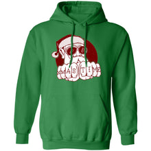 Load image into Gallery viewer, XMAS Time Biker Santa Hoodie